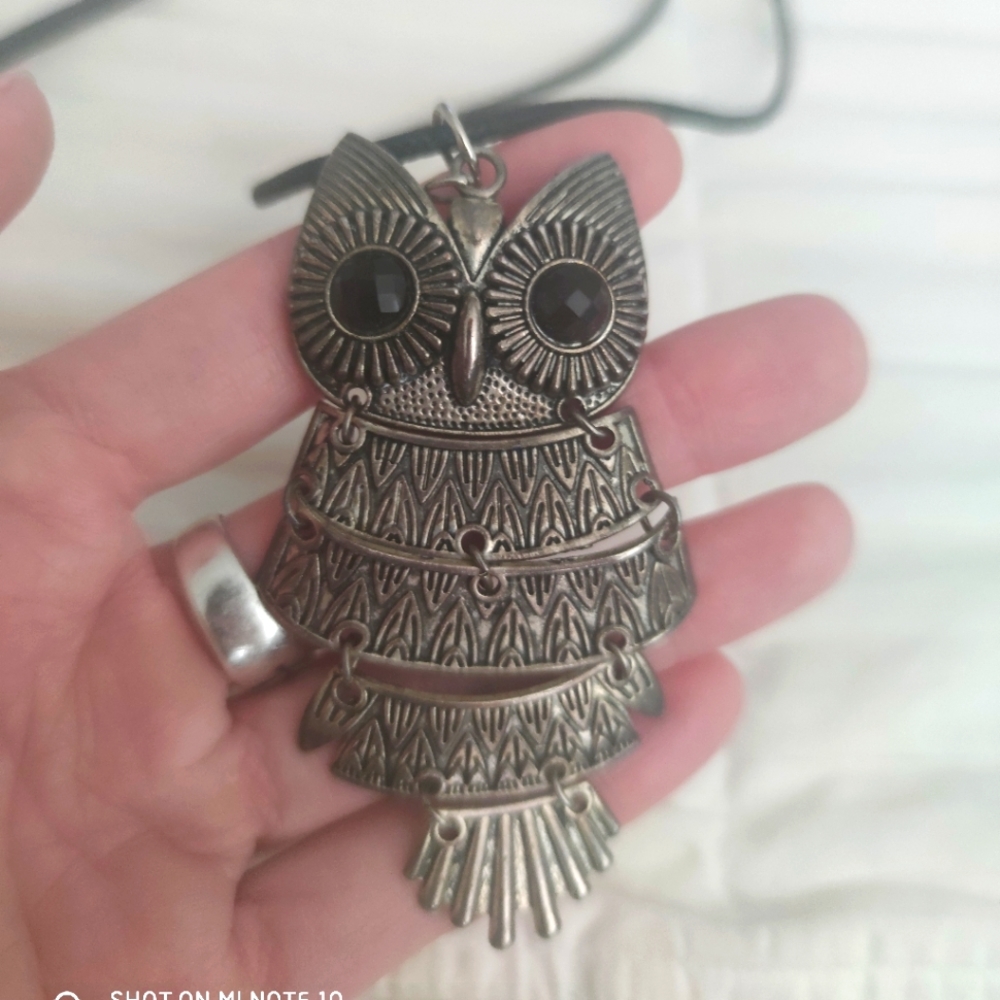 Owl Statement Necklace
